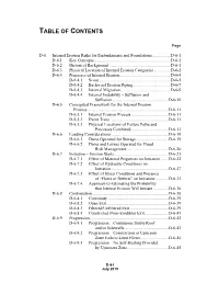 D6 Internal Erosion Risks for Embankments and Foundations