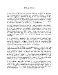 History of Unix.Pdf