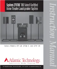 System 270 Manual