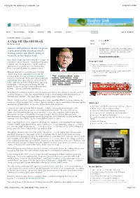 A Chip Off the Old Block | Newmatilda.Com 3/09/09 5:57 PM