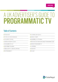 Table of Contents