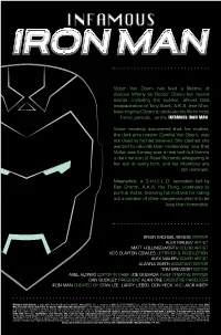 Victor Von Doom Has Lived a Lifetime of Devious Infamy As Doctor Doom--But Recent Events, Including the Sudden, Almost Fatal Incapacitation of Tony Stark, A.K.A