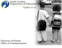 Directory of Schools Directory of Schools