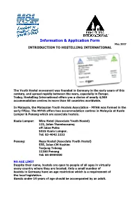 Introduction to Hostelling International