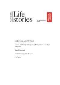 Russell Stannard Interviewed by Paul Merchant: Full Transcript of The