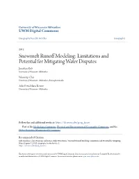 Snowmelt Runoff Modeling: Limitations and Potential for Mitigating Water Disputes