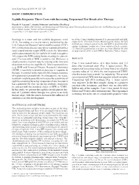 Syphilis Diagnosis: Three Cases with Increasing Treponemal Test Result After Therapy