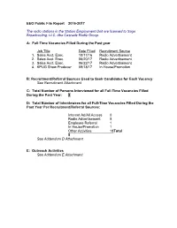 2016-2017 EEO Public File Report