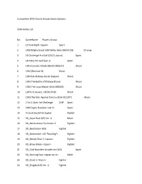 3500 Game List