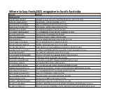 AFL 2021 Mag Stockist List SA.Xlsx