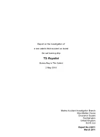 TS Royalist Report No 2/2011