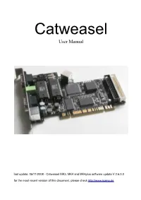 Catweasel User Manual