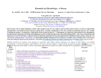 Essentials of Glycobiology - a Survey