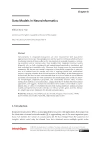 Data Models in Neuroinformatics