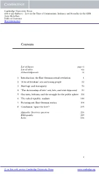 Contents More Information