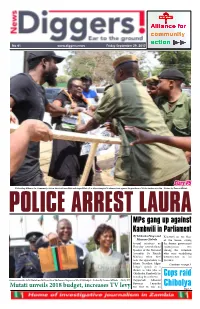 Cops Raid Chibolya