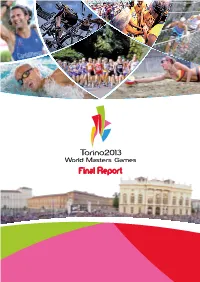 Final Report Thanks to Our Partners and Sponsors