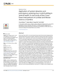 Application of System Dynamics and Participatory Spatial Group Model