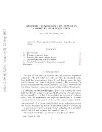 Arxiv:2108.09722V1 [Math.AG] 22 Aug 2021 Model Aoia Egto Uvreisof Subvarieties of Height Canonical Ed Let ﬁeld