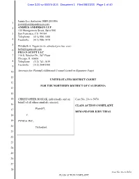 Class-Action Lawsuit