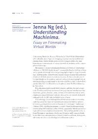 Jenna Ng (Ed.), Understanding Machinima