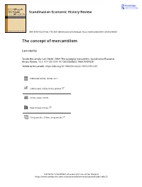 The Concept of Mercantilism