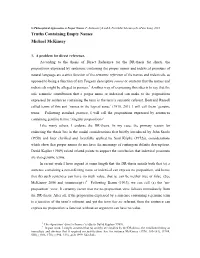 Truths Containing Empty Names Michael Mckinsey