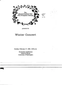 Wlimr(Cer Concert