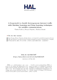 A Framework to Classify Heterogeneous Internet Traffic With
