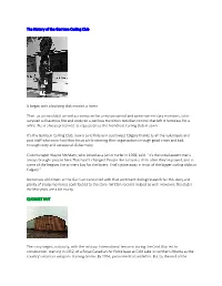 The History of the Garrison Curling Club It Began with a Building That