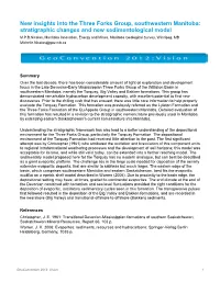 New Insights Into the Three Forks Group