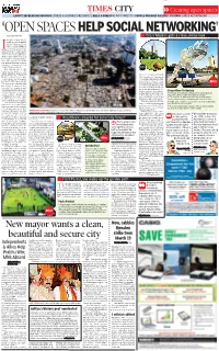 Open Spaces Help Social Networking