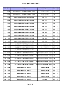 Rackwise Book List