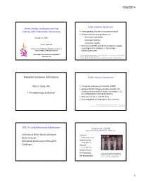 Ehlers-Danlos Syndrome and the Overlap with Orthostatic Intolerance