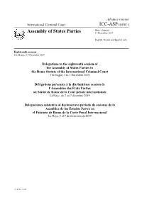 ICC-ASP/18/INF.1 Assembly of States Parties