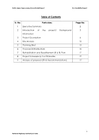 Table of Contents