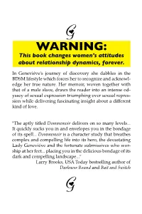 WARNING: This Book Changes Women's Attitudes About Relationship Dynamics, Forever
