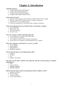 Chapter 1: Introduction
