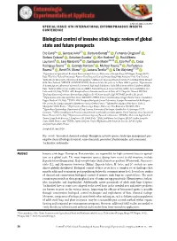 Biological Control of Invasive Stink Bugs: Review of Global State and Future Prospects