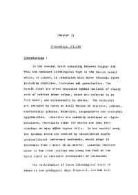 Chapter II GEOLOGICAL Aetiing Introduction : in the Coastal Tract