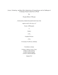 Science, Technology, and Know-How: Exploitation of German Science and the Challenges of Technology Transfer in the Postwar World