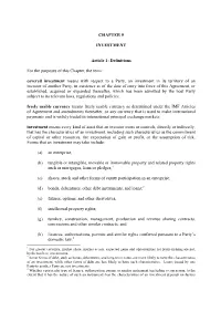 Chapter 9: Investment