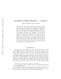 Geometry of Theta Divisors — a Survey