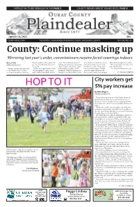 HOP to IT 5% Pay Increase by Mike Wiggins Mike@Ouraynews.Com