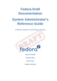 System Administrator's Reference Guide