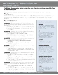 Vali Nasr Webcast and Discussion Guide