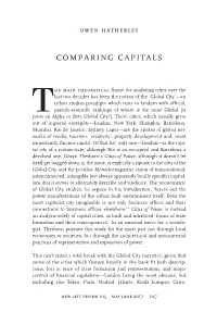 Comparing Capitals