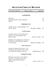 Seventh Circuit Review