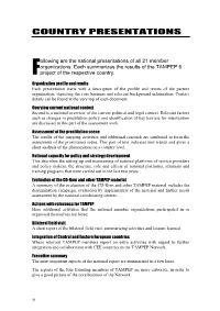 TAMPEP 6 Fproject of the Respective Country