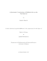 A Systematic Construction of Multiwavelets on the Unit Interval